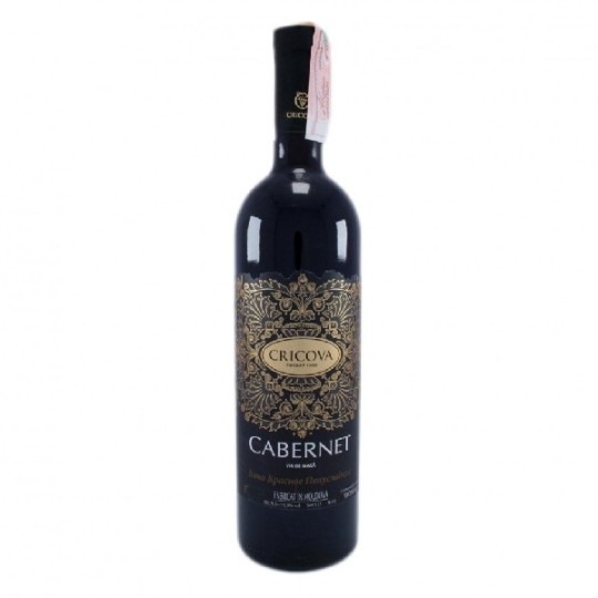 Вино красное Каберне Crujeva полусладкое 9% 0,75 л