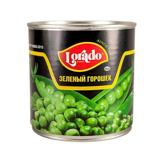Горошек Lorado зеленый 425мл