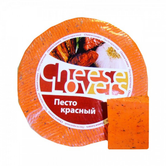 ~1КГ СЫР CHEESE LOVERS ПЕСТО КРАСНЫЙ