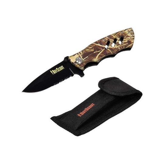 Нож складной Boyscout "Рейнджер" 11,5/20 см, (в чехле)