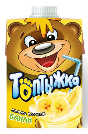 200Г Коктейль молочный с бананом 3,2% Топтыжка