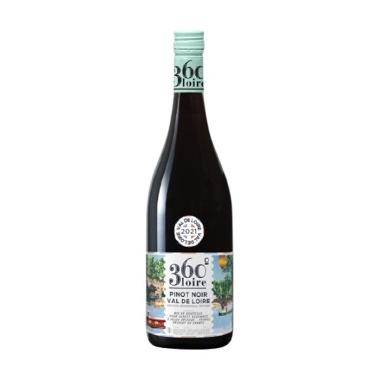 Вино красное 360 Pinot Noir сухое 13,5% 0,75 л