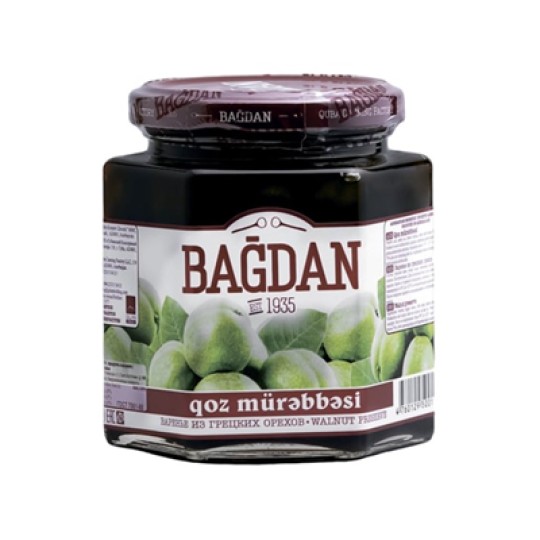 390Г ВАРЕНЬЕ ГРЕЦ ОРЕХ BAGDAN