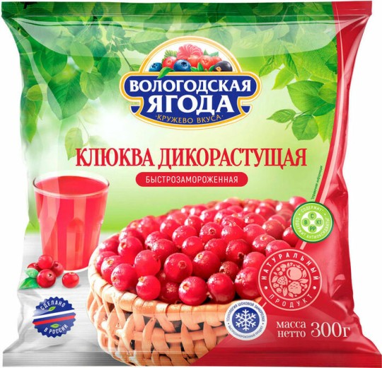 300Г ЗАМ КЛЮКВА