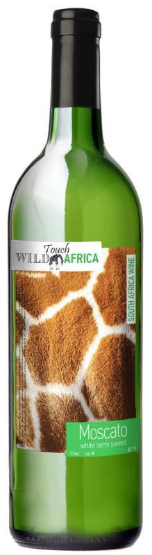Touch Wild Africa Moskato белое полусладкое 0,75