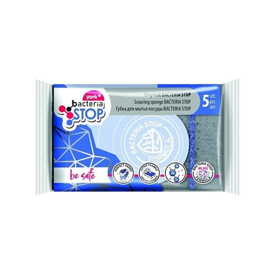ГУБКА YORK BACTERIA STOP КУХ. АНТИБАК 5/3404/