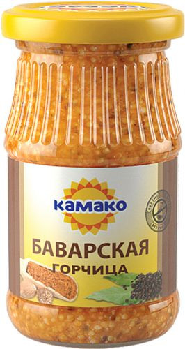 Горчица "Камако" Баварская, 170 мл  