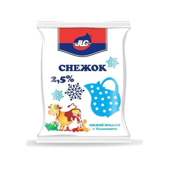 JLC снежок - 2,5%, 0,9 л.