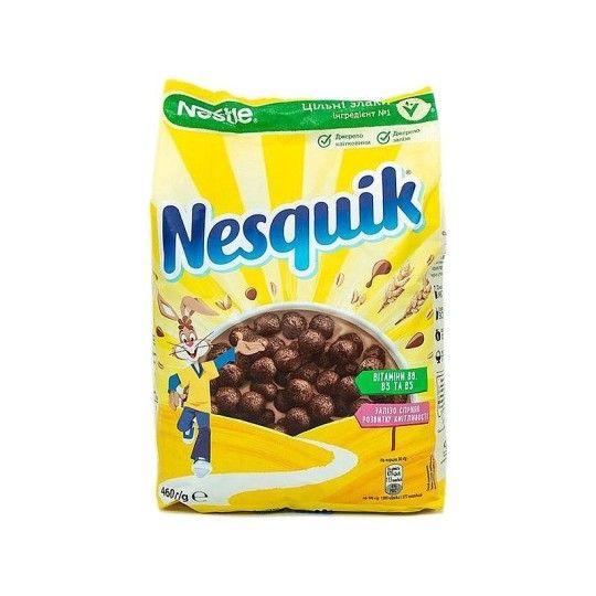 ГОТОВЫЙ ЗАВТРАК NESQUIK ШОКОЛАДНЫЕ ШАРИКИ 460ГР