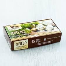 Яйцо перепелиные Птичий Дворик 18шт в упаковке