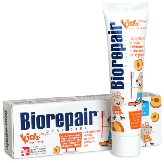  BIOREPAIR Паста зубная детская Персик 0-6лет 50мл