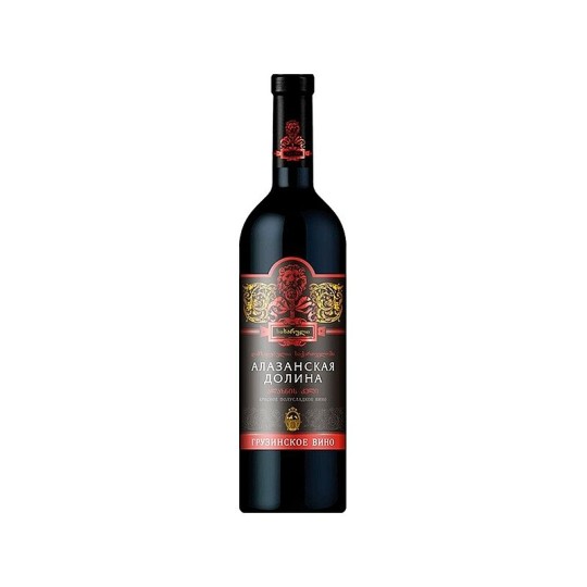 ВИНО SIKVARULI АЛАЗАНСКАЯ ДОЛИНА 0,75Л 