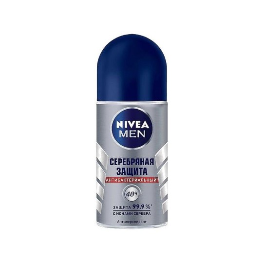 Антиперсперант NIVEA MEN серебряная защита мужской ролик 50 мл