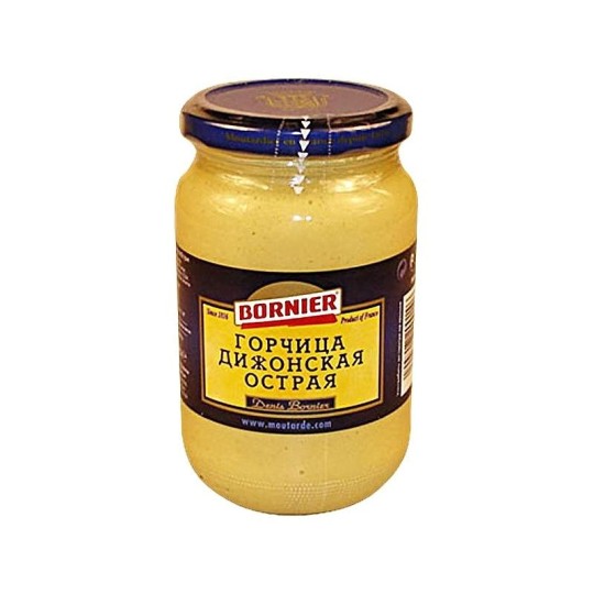 Горчица BORNIER острая дижонская, 370г
