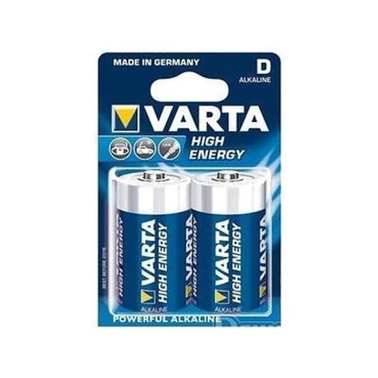 Батарейка VARTA LONGLIFE MONO, D 2 штуки