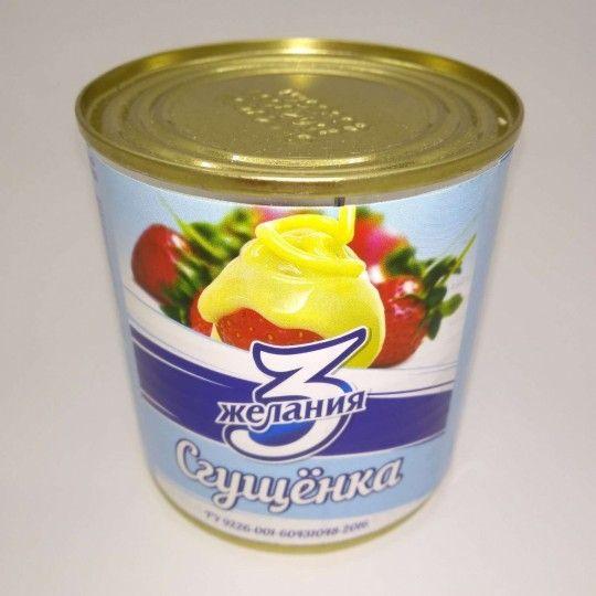Молоко сгущенное 3 желания 380 гр.