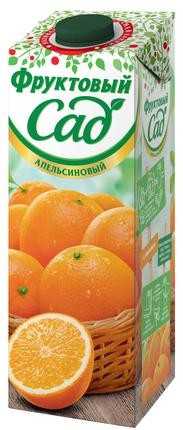 Нектар ФРУКТОВЫЙ САД Апельсин, 0,95 л