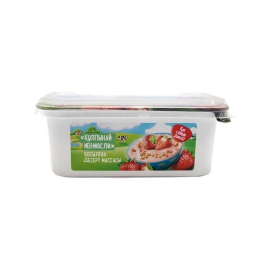 МАССА ДЕСЕРТНАЯ МАСЛЁНКОВО КЛУБНИКА 180ГР