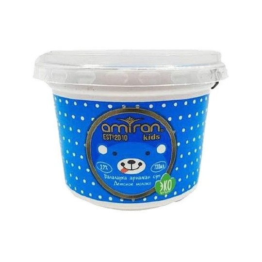 Молоко детское Аmiran 3,2%, 230 мл.
