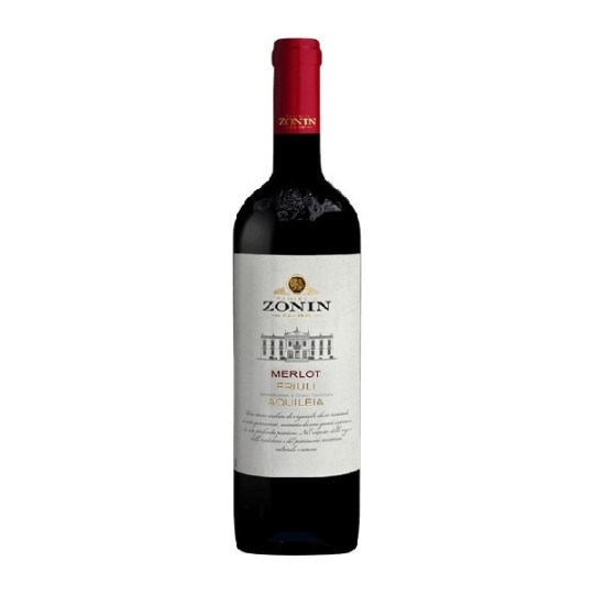 ВИНО ZONIN MERLOT FRIULI КРАСН П/СУХ 13,5% 750МЛ