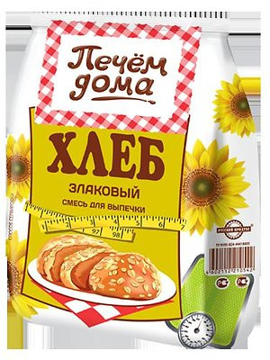 500Г ХЛЕБ ЗЛАКОВЫЙ ПЕЧЕМ ДОМА