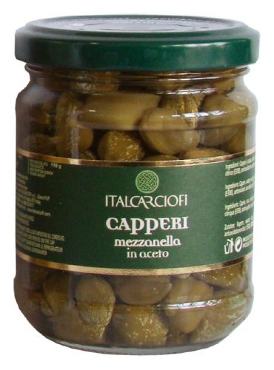 Каперсы ITALCARCIOFI в винном уксусе 212 МЛ