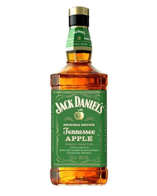 ЛИКЕР JACK DANIELS JENNESSEE APPLE 35% 0,7Л С/Б