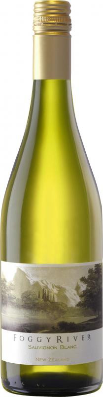 Вино Foggy River Sauvignon Blanc New Zeland белое сухое 13% 0,75 л (Новая Зеландия)