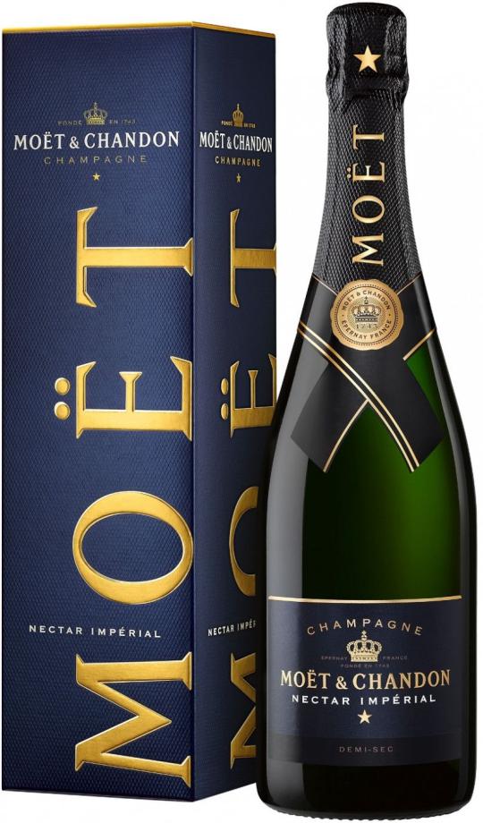 Шампанское Moёt&Chandon Nectar Imperial 12% 0,75 л (Франция)