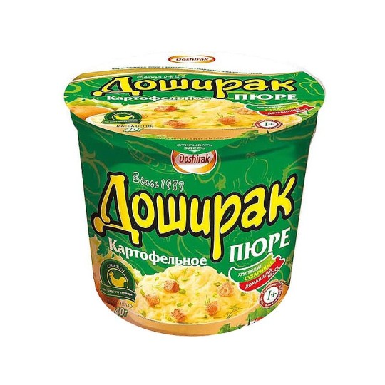 Картофельное пюре Доширак со вкусом курицы 40г
