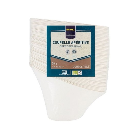 50ШТ ТАРЕЛКА ДЛЯ ЗАКУСОК MP