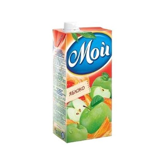 Мой  нектар  яблоко осветленный 0,95 л./12