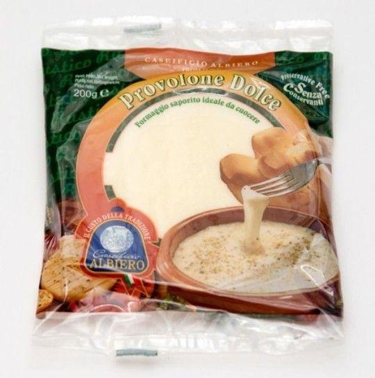 Сыр полутвёрдый Caseificio Albiero Provolone all origano с орегано 200гр