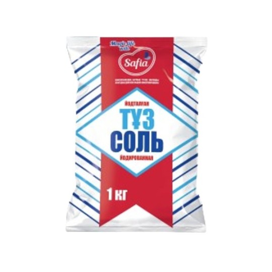 Соль йодированная Safia 1 кг