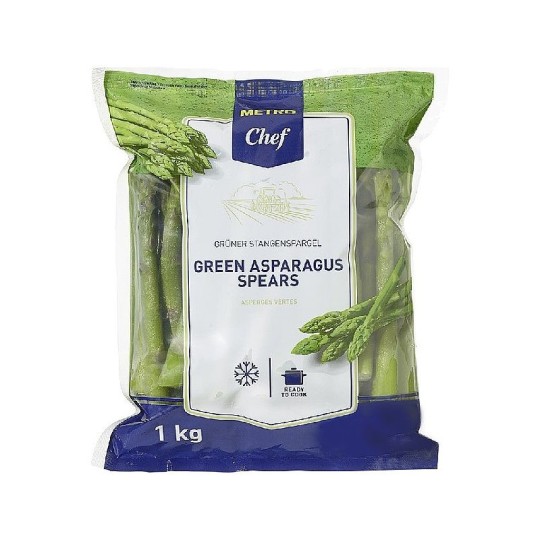 1КГ СПАРЖА ЗАМОРОЖ ЗЕЛЕНАЯ METRO CHEF