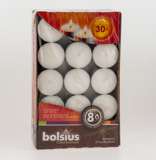 30 ШТ. СВЕЧА ЧАЙНАЯ 8Ч ГОР