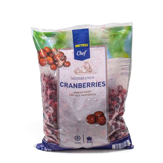 Клюква Metro Chef, замороженная, 1 кг
