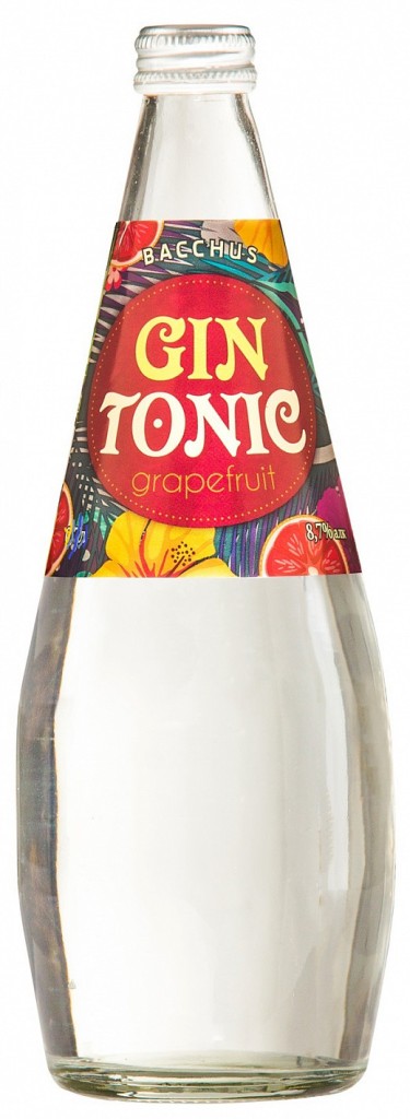 Напиток алкогольный Бахус джин-тоник грейпфрут 0,33 л