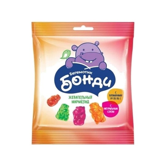 Жевательные конфеты ЯШКИНО Бонди  30 гр