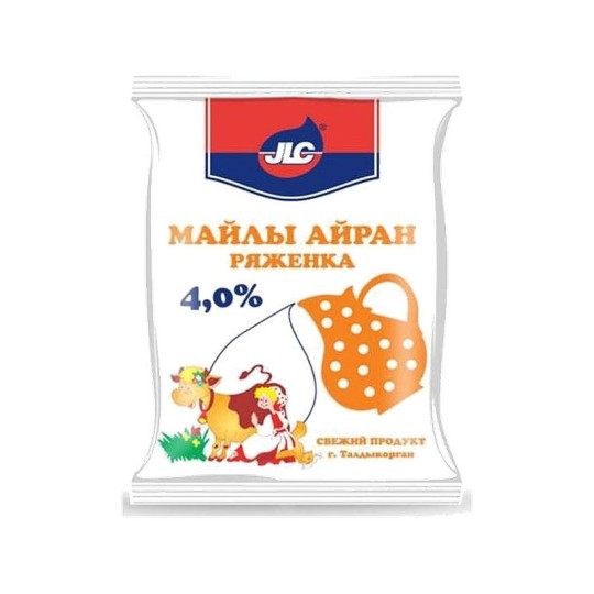 JLC ряженка - 4%, 0,9 л.