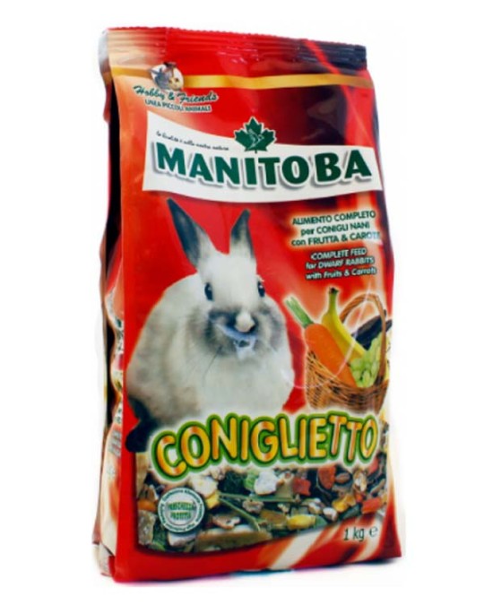 Корм Manitoba для кроликов карликовых пород 1кг