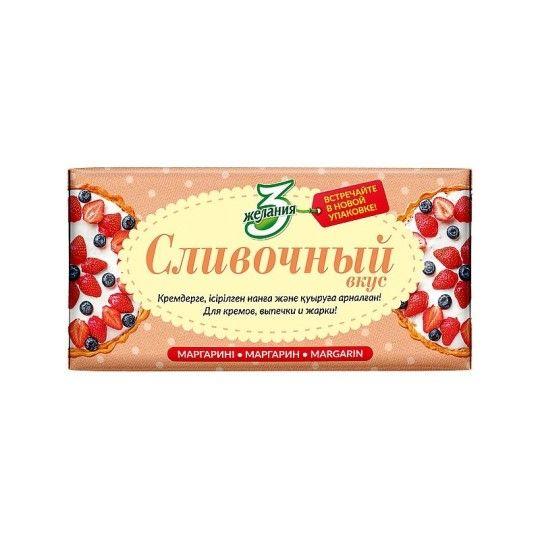 Маргарин 3 желания Сливочный 82% 180гр