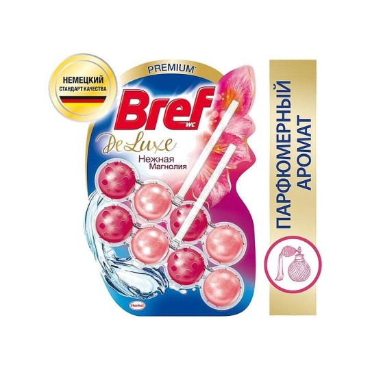 Блок для унитаза Bref de lux нежная магнолия 2*50 г