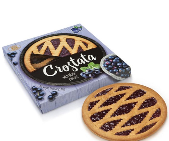  Пирог CROSTATA черная смородина 370гр