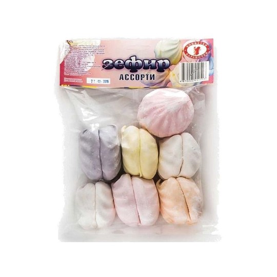 Зефир Конфетки-бараночки ассорти 300 г 