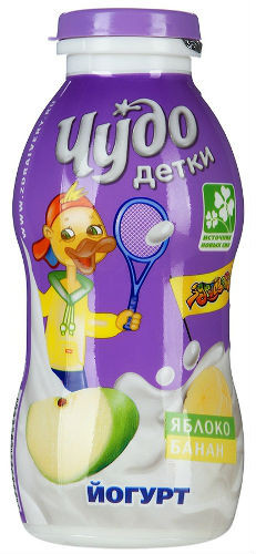 200Г Йогурт питьевой ЧУДО ДЕТКИ яблоко - банан