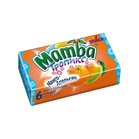 Жевательная конфета Мамба Тропикс 26,5г 