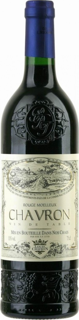 Вино Charton Rouge Moelleux красное полусладкое 11% 0,75л (Франция)