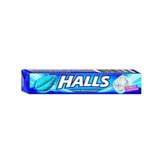 HALLS| леденцы "ЭВКАЛИПТ И МЕНТОЛ"