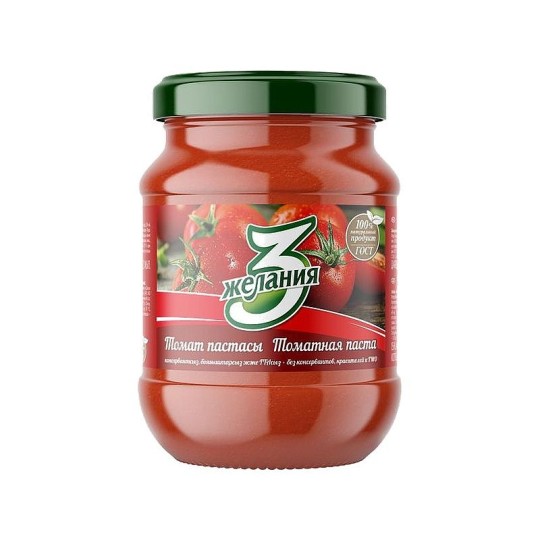 3 ЖЕЛАНИЯ| ТОМАТНАЯ ПАСТА  500Г С/Б